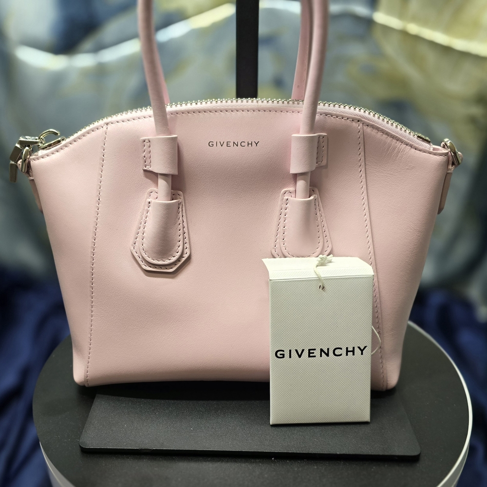 Givenchy Mini Antigona Sport Bag In Blossom Pink-Full Inclusion-NWT - Picture 3 of 16